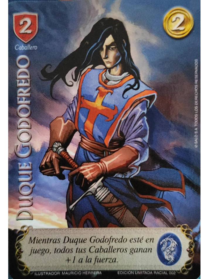 Duque Godofredo foil lluvia