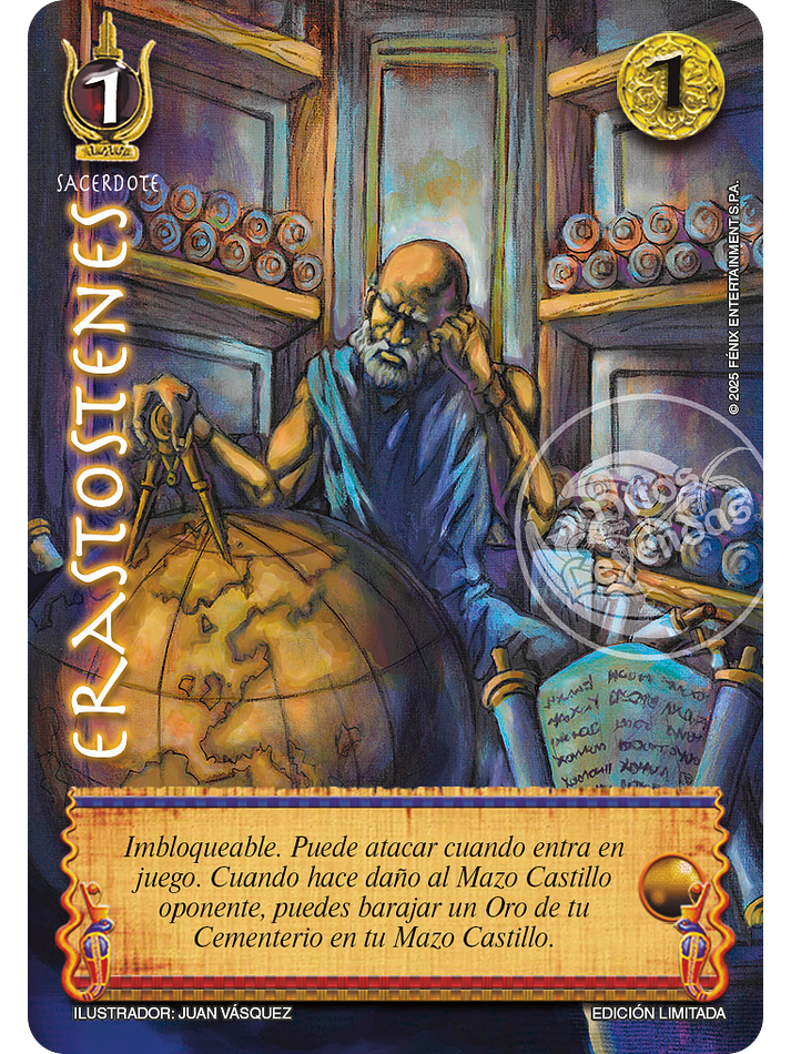 Erastostenes foil lluvia